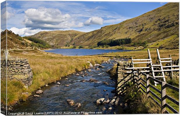 Haweswater Cumbria Canvas Print by David Lewins (LRPS)