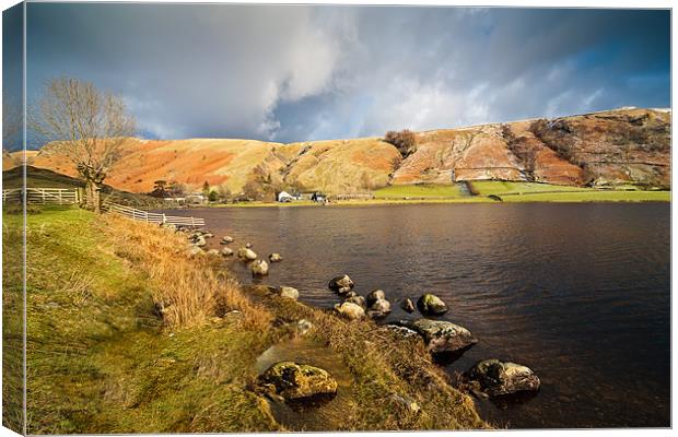 Watendlath Tarn, Cumbria. Canvas Print by David Lewins (LRPS)