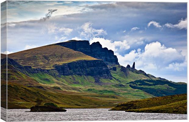 The Old Man of Storr - Isle of Skye. Scotland UK Canvas Print by David Lewins (LRPS)