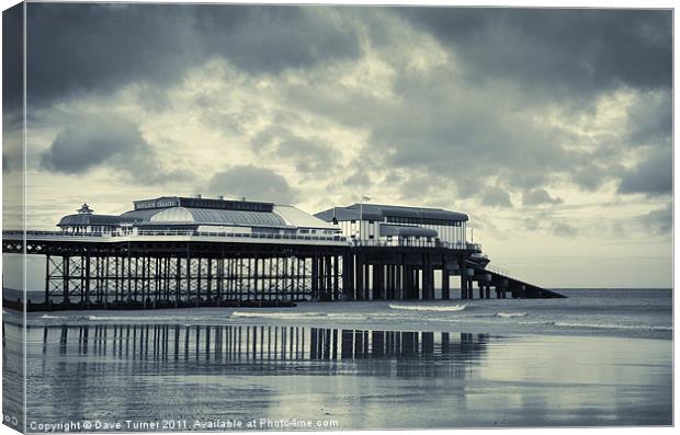 Pier and Lifeboat Station, Cromer Canvas Print by Dave Turner