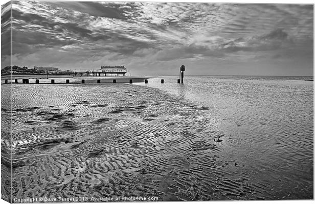Cleethorpes Pier, Lincolnshire Canvas Print by Dave Turner