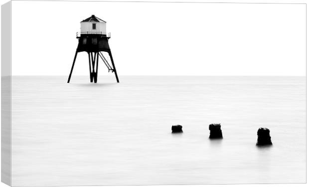 Dovercourt Lighthouse Canvas Print by Dave Turner