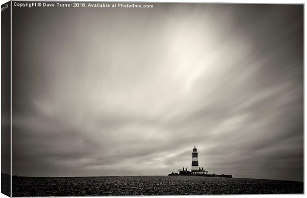  Happisburgh, Norfolk Canvas Print by Dave Turner