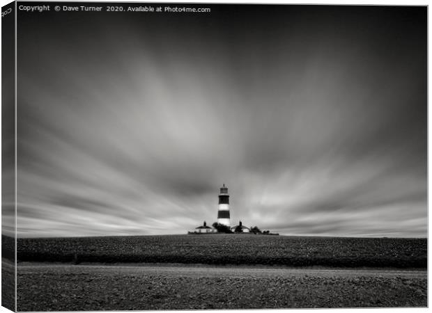 Happisburgh Lighthouse Canvas Print by Dave Turner