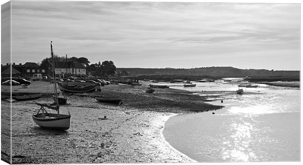 Burnham Overy Staithe Canvas Print by Robert Geldard