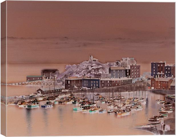Tenby Lifeboat Station-Pembrokeshire-Wales. Canvas Print by paulette hurley