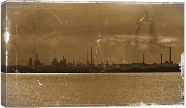 Old Fawley Canvas Print by Donna Collett
