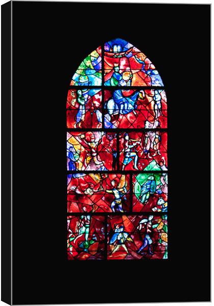 Stained Glass Canvas Print by Ian Jeffrey