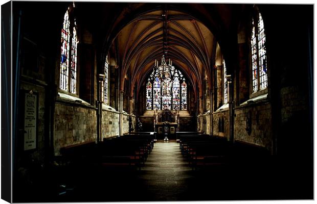 Chichester Cathedral Canvas Print by Ian Jeffrey
