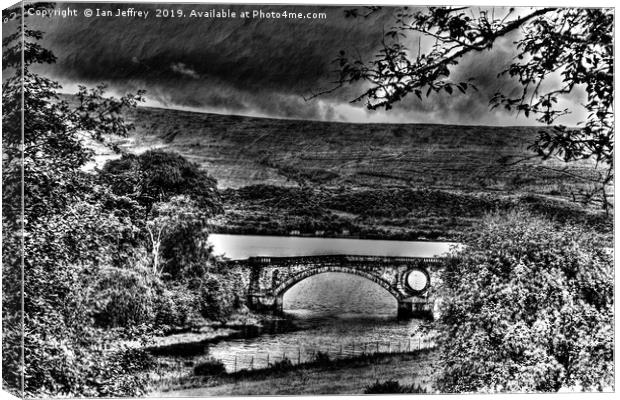 Inveraray Bridge Canvas Print by Ian Jeffrey