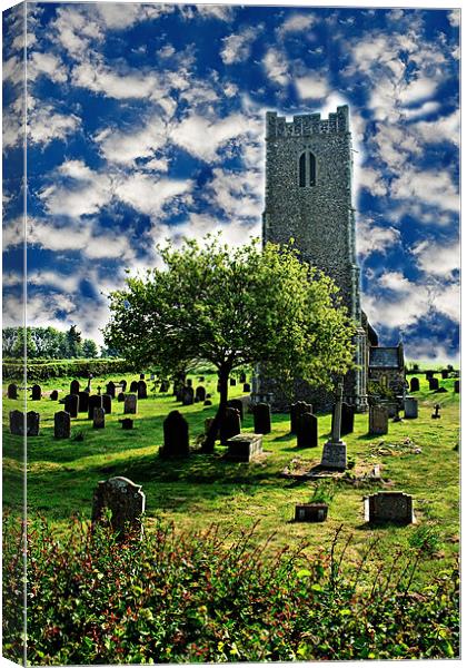 Church of St. Lawrence Canvas Print by Ian Jeffrey