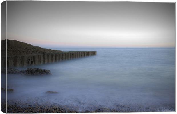 Mystic Sea View Canvas Print by Nigel Coomber