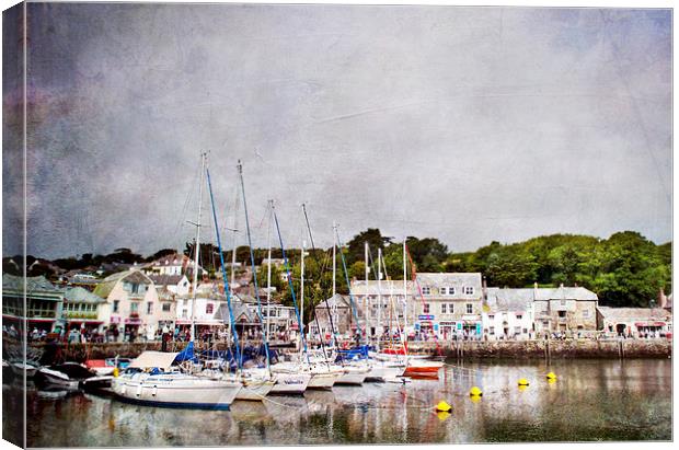 The Harbour Canvas Print by Dawn Cox