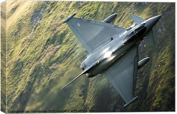 Eurofighter Typhoon Canvas Print by Izzy Standbridge