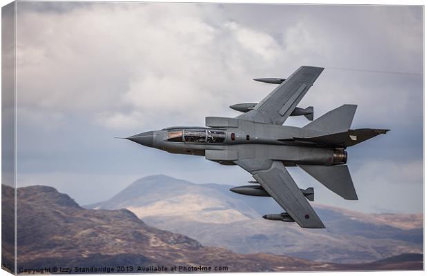 Tornado GR4 Low fly Canvas Print by Izzy Standbridge