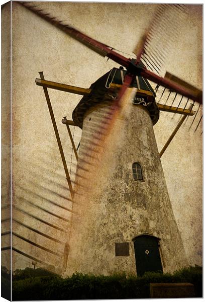 Brassers Mill, Biggekerke (Netherlands) Canvas Print by George Parapadakis