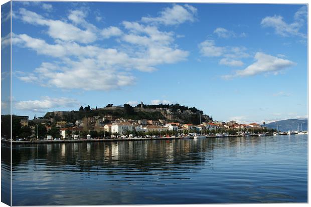 Nafplion, Greece Canvas Print by George Parapadakis