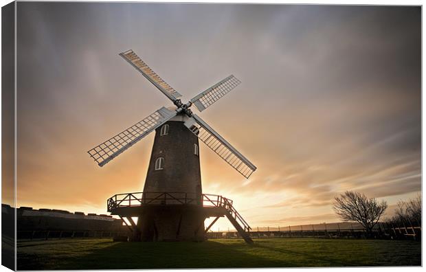 Wilton Windmill Canvas Print by Tony Bates