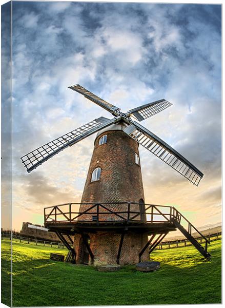 Wilton Windmill Canvas Print by Tony Bates
