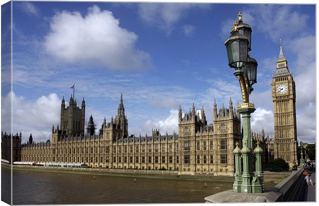 House of Commons Canvas Print by Tony Bates