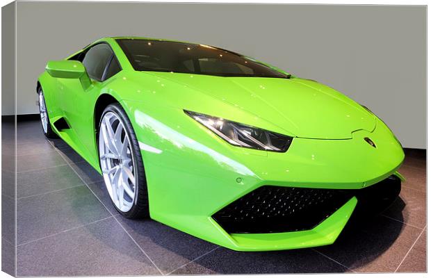  Lamborghini Aventador Canvas Print by Tony Bates