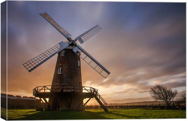 Wilton windmill Canvas Print by Tony Bates