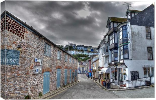 Brixham Canvas Print by Allan Briggs