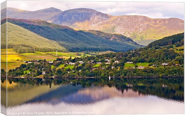 Loch Tay North Shore Canvas Print by Chris Thaxter