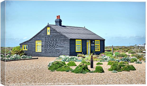 Prospect Cottage Dungeness Canvas Print by Chris Thaxter