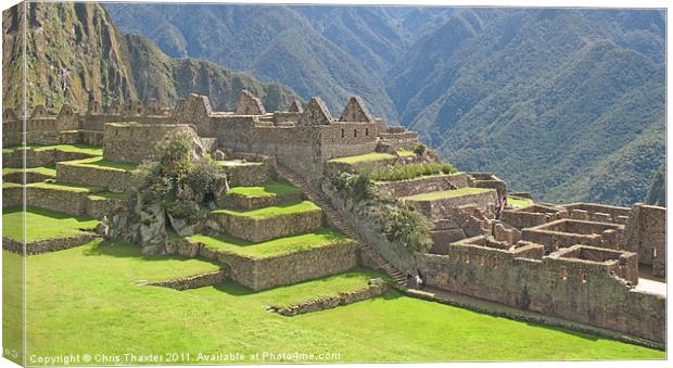 Machu Picchu 4 Canvas Print by Chris Thaxter