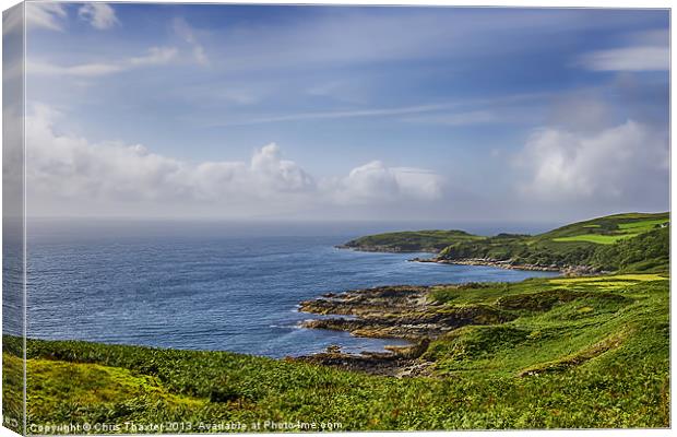 Sleat Peninsula Isle of Skye Canvas Print by Chris Thaxter
