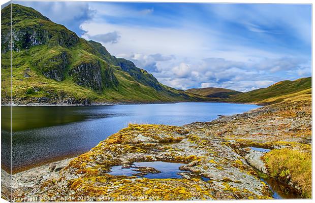Majestic Lochan na Lairige Canvas Print by Chris Thaxter