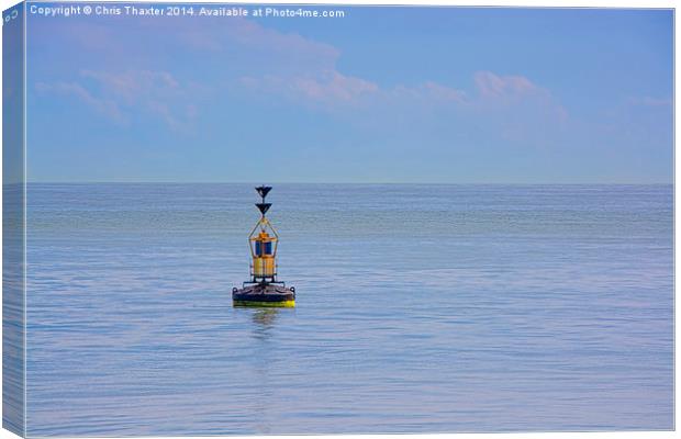 The Buoy Canvas Print by Chris Thaxter