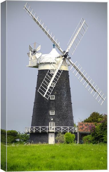 Tower Windmill Canvas Print by Chris Thaxter