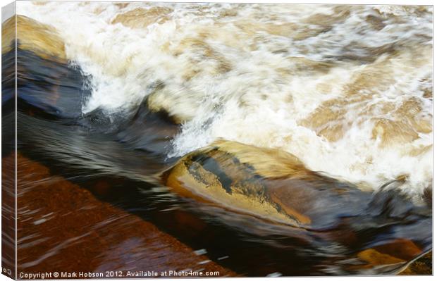 As the River Flows Canvas Print by Mark Hobson