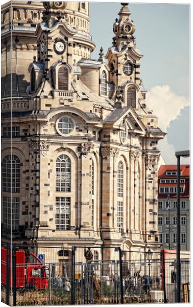 Church Germany Canvas Print by Elaine Young