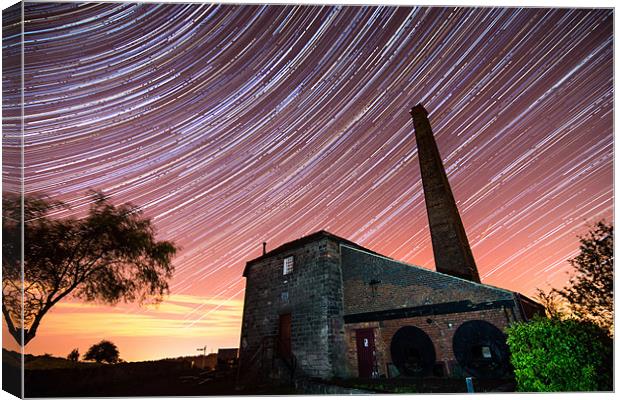 Middleton Top Star Trails Canvas Print by James Grant