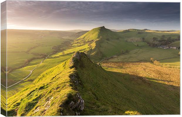 Parkhouse Hill Sunset Canvas Print by James Grant