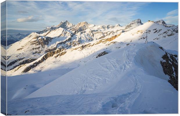 In the midst of 4000m Canvas Print by James Grant