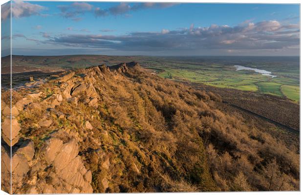 The Roaches Canvas Print by James Grant