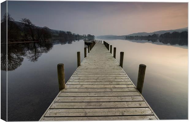  Classic Coniston Canvas Print by James Grant