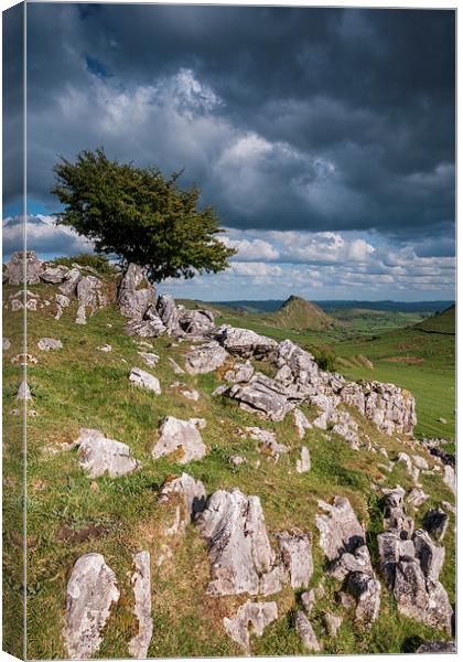  Chrome Hill Storms Canvas Print by James Grant
