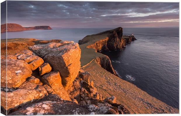  Neist Point Canvas Print by James Grant
