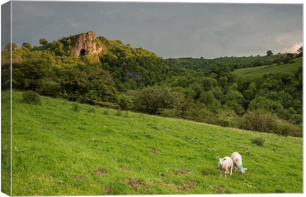  Thors Cave Canvas Print by James Grant