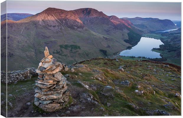  Fleetwith Pike Sunrise Canvas Print by James Grant
