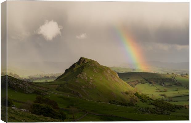 Chrome Hill Rainbow Canvas Print by James Grant