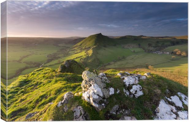 Parkhouse Hill Sunset Canvas Print by James Grant