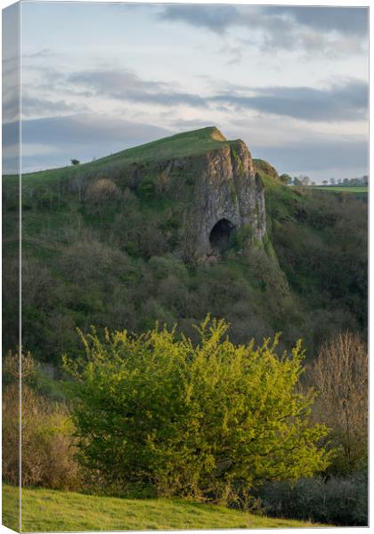 Thor's Cave Canvas Print by James Grant