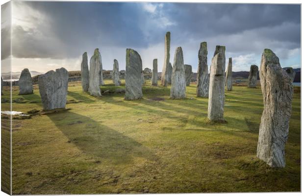 Callanish Standing Stones  Canvas Print by James Grant