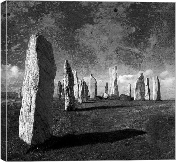 Standing stones Canvas Print by Paul Davis